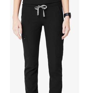 Women’s Black Yola Scrub Bottoms - XL